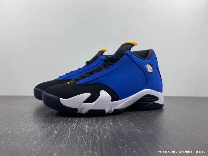 Official Maikesneakers 14 Laney Jordan Retro 487471-407 0811